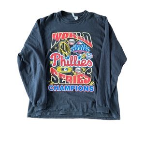 Vintage Philadelphia Phillies Long Sleeve Rap Tee